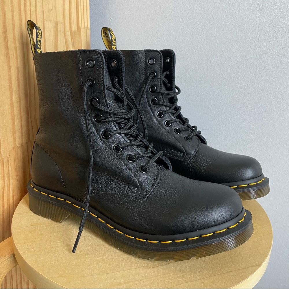Dr. Martens 1460 Pascal Virginia Leather Lace Up Boots